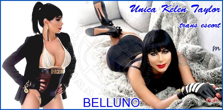 Unica Kelen Taylor trans escort a Belluno Unica Kelen Taylor trans escort a Belluno
