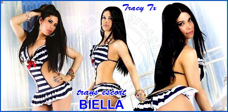 Tracy Tx trans escort a Biella Tracy Tx trans escort a Biella