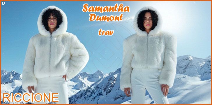 Samantha Dumont trav a Riccione Samantha Dumont trav a Riccione