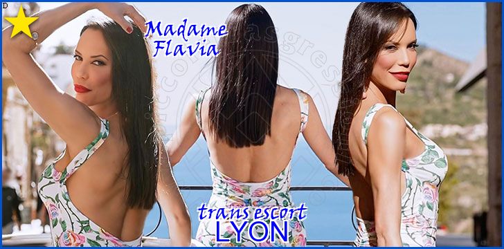 Madame Flavia trans escort a Lione Madame Flavia trans escort a Lione