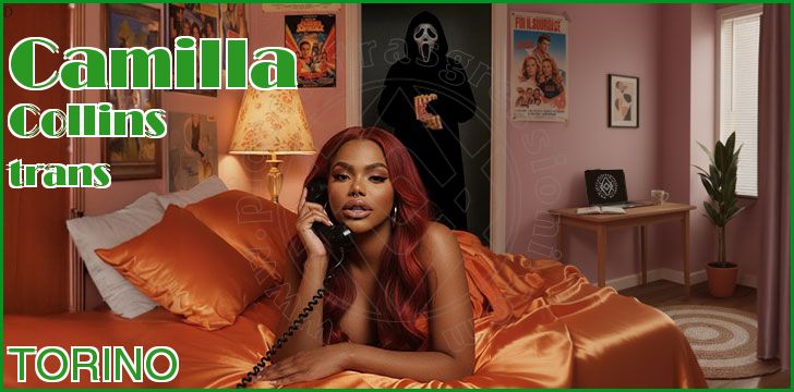 Camilla Collins trans a Torino Camilla Collins trans a Torino