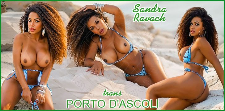 Sandra Ravach trans a Porto d'Ascoli Sandra Ravach trans a Porto d'Ascoli