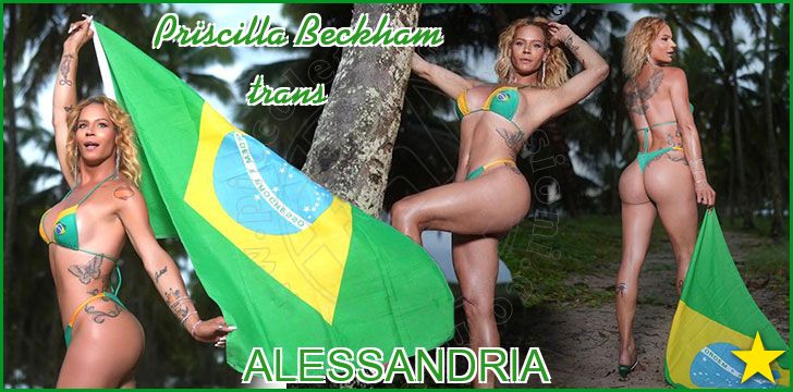 Priscilla Beckham trans a Alessandria Priscilla Beckham trans a Alessandria