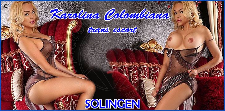 Karolina Colombiana trans escort a Solingen Karolina Colombiana trans escort a Solingen