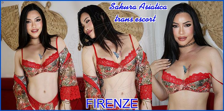 Sakura Asiatica trans escort a Firenze Sakura Asiatica trans escort a Firenze