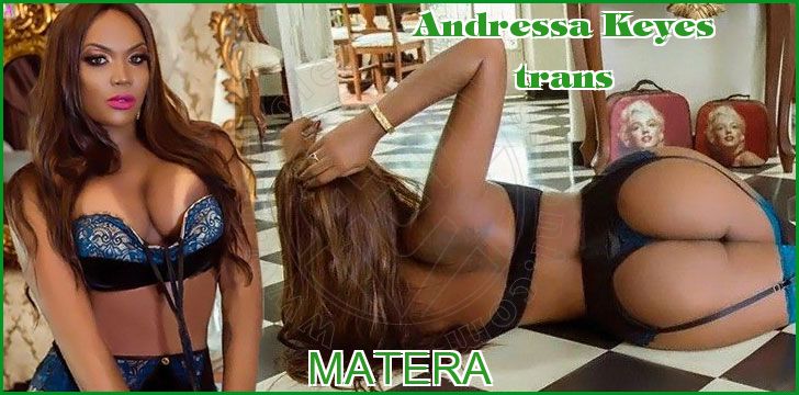 Andressa Keyes trans a Matera Andressa Keyes trans a Matera