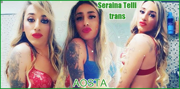 Seraina Telli trans a Aosta Seraina Telli trans a Aosta