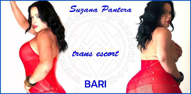 Suzana Pantera trans escort a Bari Suzana Pantera trans escort a Bari