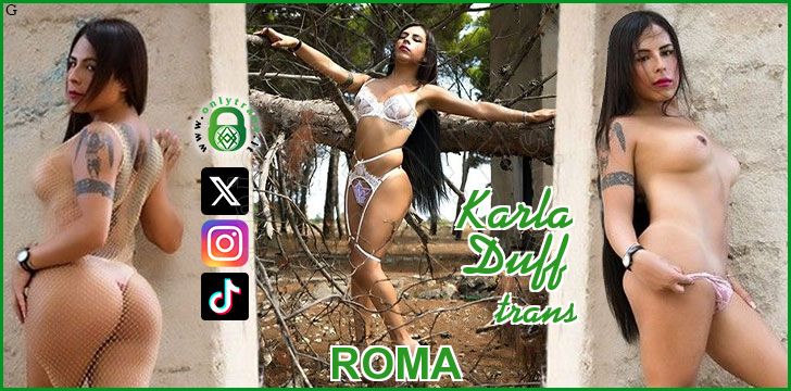 Karla Duff trans a Roma Karla Duff trans a Roma