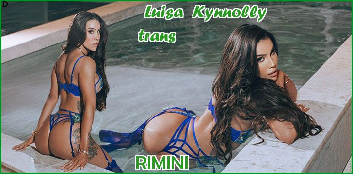 Luisa Kynnolly trans a Rimini Luisa Kynnolly trans a Rimini