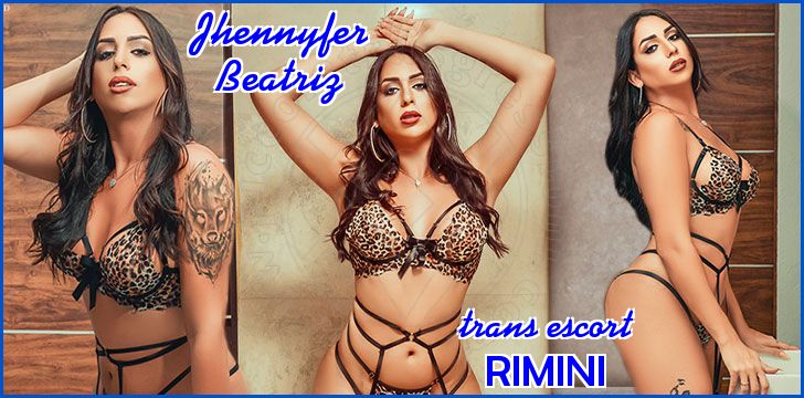 Jhennyfer Beatriz trans escort a Rimini Jhennyfer Beatriz trans escort a Rimini