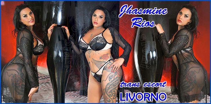 Jhasmine Rios trans escort a Livorno Jhasmine Rios trans escort a Livorno