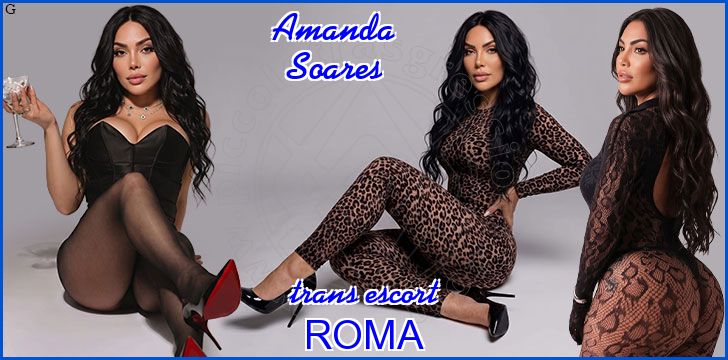 Amanda Soares trans escort a Roma Amanda Soares trans escort a Roma