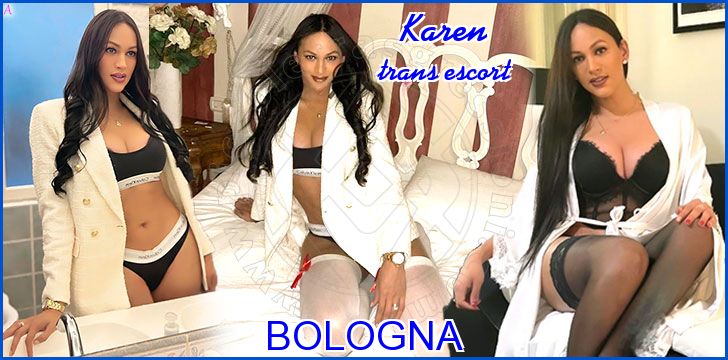 Karen trans escort a Bologna Karen trans escort a Bologna