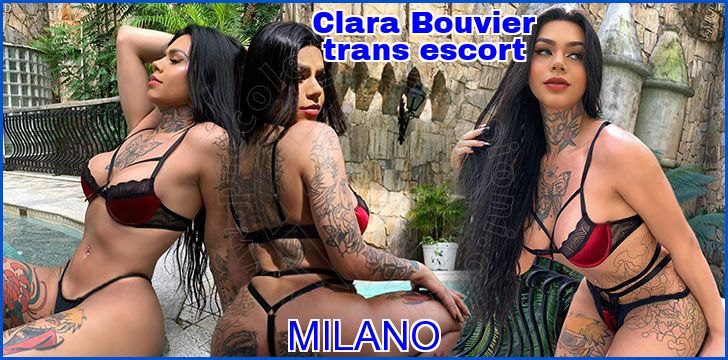 Clara Bouvier trans escort a Milano Clara Bouvier trans escort a Milano