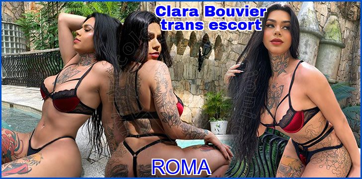 Clara Bouvier trans escort a Roma Clara Bouvier trans escort a Roma