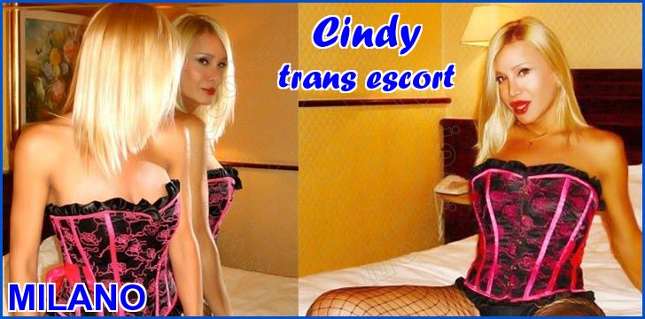 Cindy trans escort a Milano