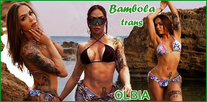 Bambola trans a Olbia