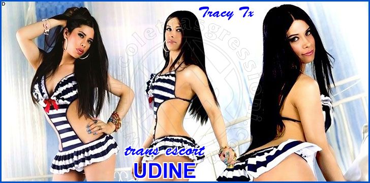 Tracy Tx trans escort a Udine