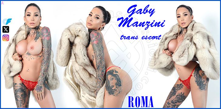 Gaby Manzini trans escort a Roma