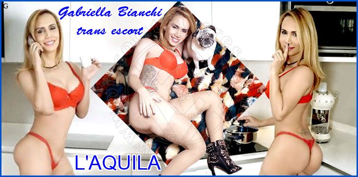Gabriella Bianchi trans escort a L'Aquila