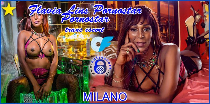 Flavia Lins Pornostar Pornostar trans escort a Milano