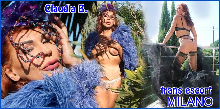 Claudia B. trans escort a Milano