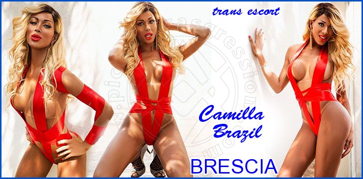 Camilla Brazil trans escort a Brescia