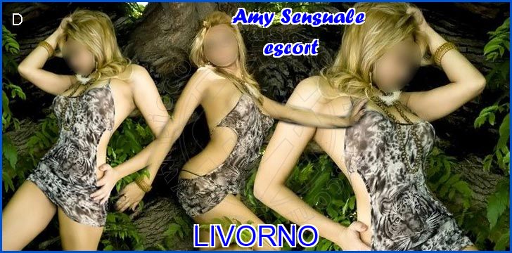 Amy Sensuale escort a Livorno