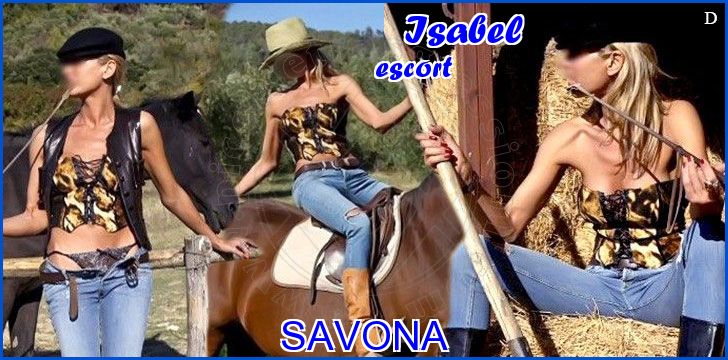 Isabel escort a Savona