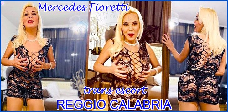 Mercedes Fioretti trans escort a Reggio Calabria