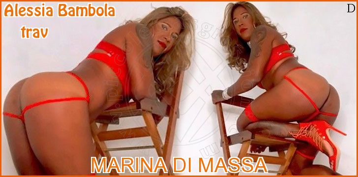 Alessia Bambola trav a Marina di Massa