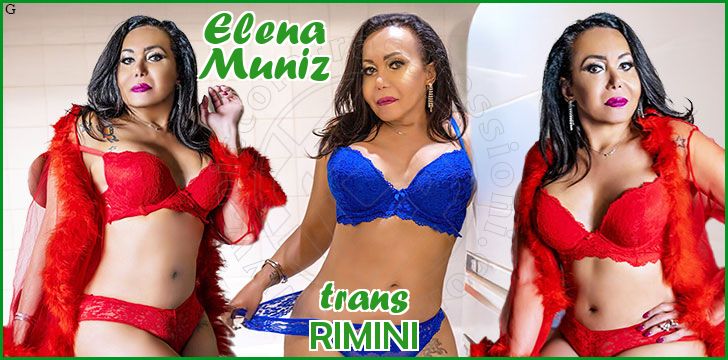 Elena Muniz trans a Rimini