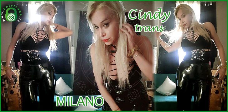 Cindy trans a Milano