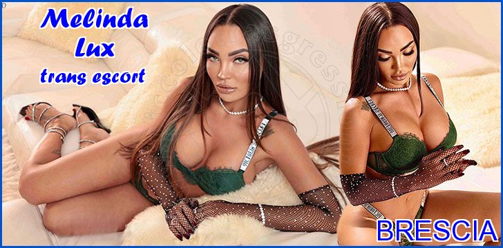 Melinda Lux trans escort a Brescia