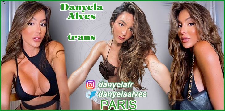 Danyela Alves trans a Parigi