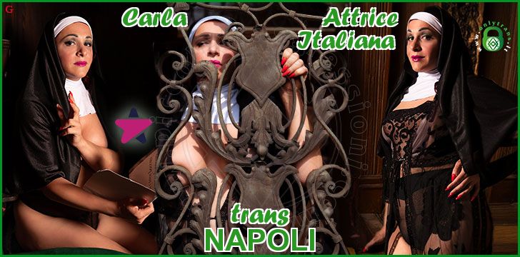 Carla                   Attrice Italiana trans a Napoli