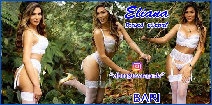 Eliana trans escort a Bari