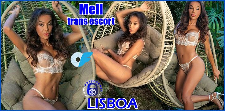 Mell trans escort a Lisbona