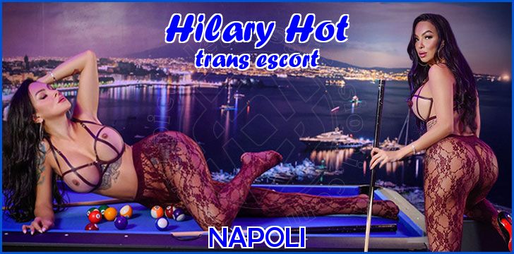Hilary Hot trans escort a Napoli