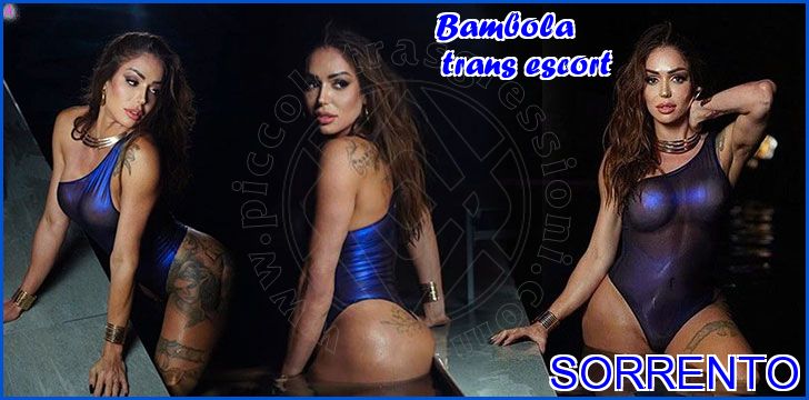 Bambola trans escort a Sorrento