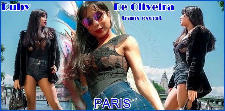 Ruby                           De Oliveira trans escort a Parigi