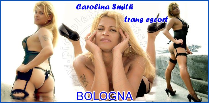 Carolina Smith trans escort a Bologna