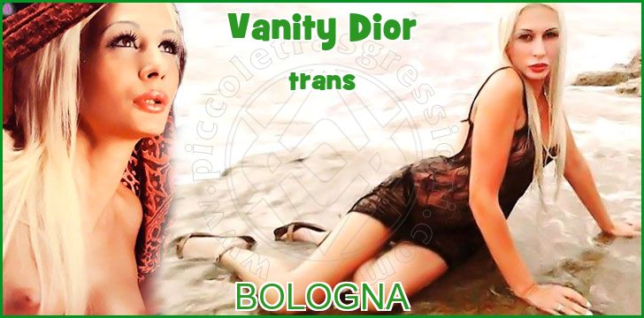 Vanity Dior trans a Bologna