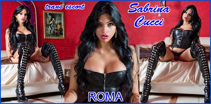 Sabrina Cucci trans escort a Roma