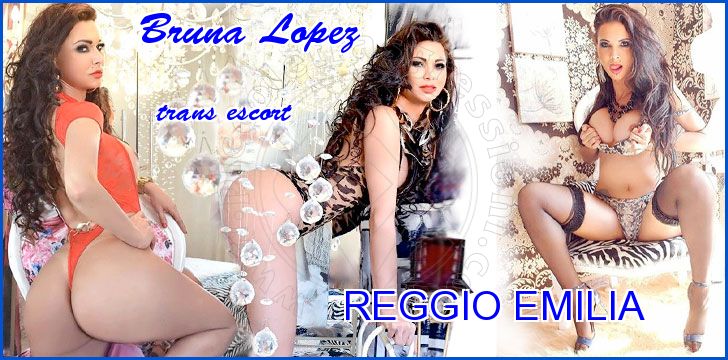 Bruna Lopez trans escort a Reggio Emilia