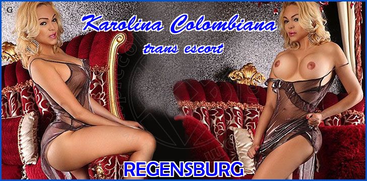 Karolina Colombiana trans escort a Ratisbona