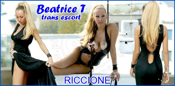 Beatrice T trans escort a Riccione