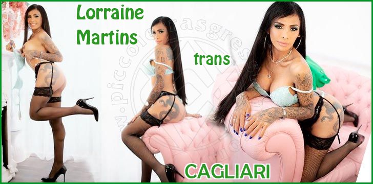 Lorraine Martins trans a Cagliari