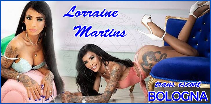 Lorraine Martins trans escort a Bologna